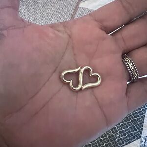 James Avery 14k Gold Retired Heart to Heart pendant!